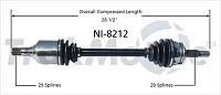 TRAKMOTIVE NI8212 New Cv Axle