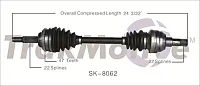 TRAKMOTIVE SK8062 New Cv Axle