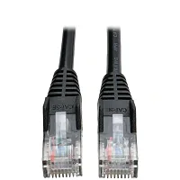 Tripp Lite By Eaton N001-025-Bk Cat-5/5E Snagless Molded Solid Utp Ethernet Cabl