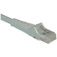 Tripp Lite N201-001-Wh Cat-6 Gigabit Snagless Patch Cable (1 Ft)