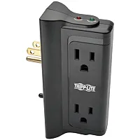 Tripp Lite By Eaton Tlp4Bk 4-Ac Outlet 720-Joules Surge Protector Wall Tap, 3314