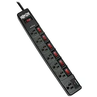Tripp Lite By Eaton Tlp76Msgb 7-Ac Outlet 1,080-Joules Eco-Surge Energy-Saving S