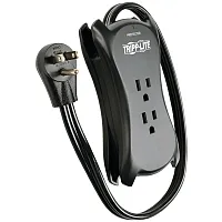 Tripp Lite By Eaton Traveler3Usb 3-Ac Outlet And 2-Usb Port 1,050-Joules Protect