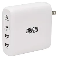 Tripp Lite By Eaton U280-W04-100C2G 4-Port 100-Watt Pd Compact Usb Wall Charger,