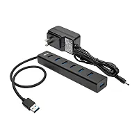 Tripp Lite By Eaton U360-007-Al Portable Usb 3.0 Superspeed 5-Gbps Mini Hub, 7 P