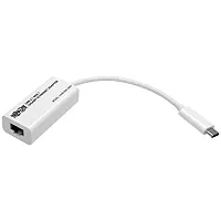 Tripp Lite By Eaton U436-06N-Gbw Usb-C To Gigabit Ethernet Nic Network Adapter,