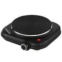 Brentwood 1100w Single Cast Iron Burner Hot Plate Black