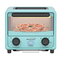 Brentwood 3 Liter Mini Toaster Oven in Blue