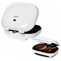 Brentwood Electric Contact Grill 2 Slice Capacity - White