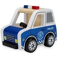Wooden Wheels Police Cruiser TVEH-005