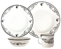 UTICA USA 412005 16 Pc Enamelware Set