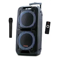 Max Power Dual 10??? Sub Woofer Bluetooth Speaker With Led Party Lights