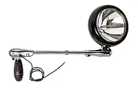 UNITY 2100200002 6 In. Spotlight-Halogen-Lh-Black He