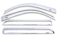 VENTSHADE CO 684806 Chrome Ventvsr - 4Pc Ram 1500 Cc 19