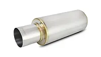 VIBRANT 1057 Tpv Round Muffler 4&#039; Tip