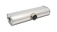 VIBRANT 10632 Streetpower Oval Muffler