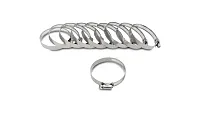 VIBRANT 12154 S.S.Worm Gear Clamps 10Pk