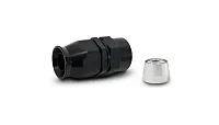 VIBRANT 28006 Aluminum Straight One Piece Hose En