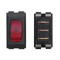 VALTERRA LLC A121C 110V Black/Red Lamp