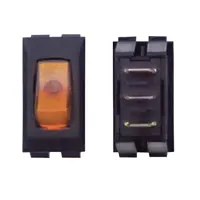 VALTERRA LLC A137C 12V Black/Amber Lamp