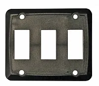 VALTERRA LLC P7315C Black Triple 1/Card