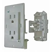 VALTERRA LLC WDR20WT 20 Amp Receptacle Wht