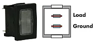 VALTERRA LLC Z600 Indicator Lamp-Clear Lens