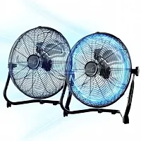 Vie Air 20 Inch Twin Pack Industrial Tilting High Velocity 3 Speed Metal Floor F