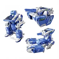 DIY 3 in 1 Solar Powered Transforming Robot