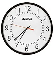 VALCOM V-A11012B 12&quot; Round Clock