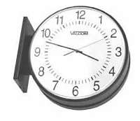 VALCOM VIP-A12ADS Ip Poe Inch Analog Clock, Double Sided