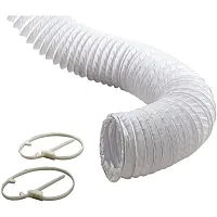 1303 Vinyl Vent Duct Kit (8 Ft)