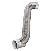 Deflecto Hupk8Wa/4 Easy-Connecting Semi-Rigid Dryer Vent Hookup Kit, 8Ft