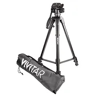 Vivitar Viv-Vpt-3662 Professional Tripod With 3-Way Fluid Pan Head (62 Inches)