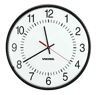 Viking Electronics CL-A12 12 Inch Analog Clock