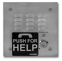 Viking Electronics E-1600-30-IP Voip Emergency Phone Stainless Steel