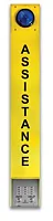 Viking Electronics E-1600A-AST2EWP Two-Button Assistance Tower Phone