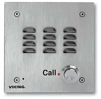 Viking Electronics E-30-IP Stainless Steel Handsfree Ip Phone