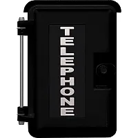 Viking Electronics VE-9X12B-2P Weatherproof Box Black 9In X 12In