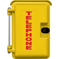 Viking Electronics VE-9X12Y-2P Weatherproof Box Yellow 9In X 12In