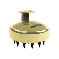 Cosmopolitan Vrd928982375 Ergonomic Wet/Dry Scalp Massager (Gold)