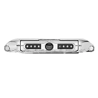 Boyo Bartype License Plate Camera With Night Vision Chrome