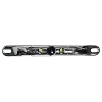 Boyo Short-Bar License Plate Cmos Color Camera Chrome Finish With Built In Led L