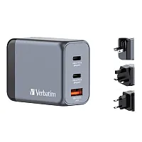 Verbatim 32201 65-Watt 3-Usb-Port Gan Wall Charger