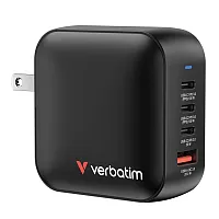 Verbatim 32231 100-Watt Mini Gan 4-Port Charger