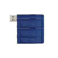 Verbatim 99121 8-Gb Usb Flash Drive, 5 Count, Blue