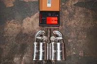 VALVETRONIC UVM76MMX2 Valved Muffler Kit 3In Dual