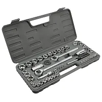 Performance Tool Sae/Metric Socket Set (52-Piece Set)