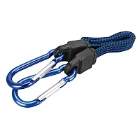 Performance Tool 12-Inch Flat Bungee W/ Carabiner