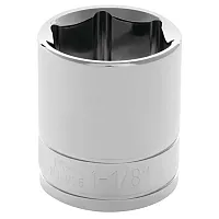 Performance Tool 1/2" Drive 6-Point Sae 1-1/8" Socket
